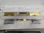(2) Wac Lighting WS-77624 Brass Brink 24" (w) Integrated Led Vanity Bar. Fixed Price $110.00.