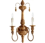 Quorum 5506-2-94 Salento 22" 2-LIGHT Wall Sconce In French Umber. Fixed Price $258.00.