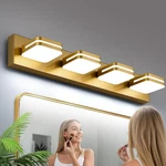 360 Rotate Led Bathroom Vanity Light Fixtures, 1600LM Acrylic Gold. Fixed Price $97.21.