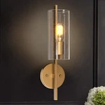 Laluz Wall Sconce, Gold Bathroom Light Fixtures, Vanity With Seedy.... Fixed Price $110.58.