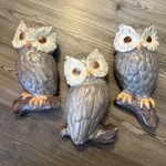 Owl Home Wall Decor 1967 Vintage Jamar Mallory Ceramic Studio 3 Piece Set. Fixed Price $44.99.