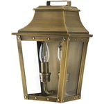 Acclaim Lighting 8423AB Coventry Outdoor Wall Aged Brass. Fixed Price $310.00.