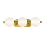 Eurofase Palmas Light Vanity, Gold/opal 47193-017. Fixed Price $460.00.