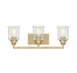 Savoy House 8-1972-3 Hampton Light 24"W Bathroom Vanity Brass. Fixed Price $292.00.