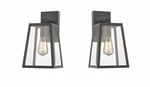 Chloe Lighting CH822034BK14-OD Outdoor Wall Sconce Fixture Black, Pack. Fixed Price $198.07.