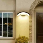 Luminturs -12W Led Wall Fixture Outdoor Waterproof Crescent Moon Patio Light. Fixed Price $64.00.