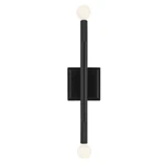 Kichler Odensa 17" Light Wall Sconce, Black - 52556BK. Fixed Price $184.99.