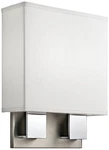 Kichler Santiago 14 1/4"H Nickel And Chrome 2-LED Wall Sconce. Fixed Price $289.97.