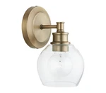 Capital 621111AD-426 Mid-century Wall Sconce, 1-LIGHT 100 Watts, Aged Brass. Fixed Price $85.60.