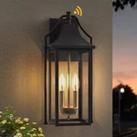 Lawyettle 18IN Outdoor Wall Sconce XG7009O-2BK Light Dusk Dawn. Fixed Price $179.99.