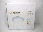 Audian (5838) 12" 12W 110/112V Flush Mount Round Clear Glass Ceiling Light. Fixed Price $39.95.