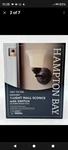 Hampton Bay Ashhurst 1-LIGHT Orb Wall Sconce With Switch. Fixed Price $17.25.