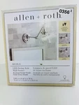 Allen + Roth Keala Led Brushed Nickel Wall Sconce With Swing Arm -new Open Box-. Fixed Price $37.00.