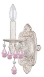 Crystorama 5021-AW-RO-MWP Sutton 1-LIGHT Hand Cut Crystal Sconce. Fixed Price $194.00.