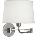 Robert Abbey Koleman Wall Swinger 14" Tall Sconce - Nickel. Fixed Price $528.00.