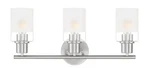 Designers Fountain D236M-3B Cedar Lane Light 22"W Bathroom Nickel. Fixed Price $150.00.