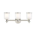 Livex Lighting 40213-35 Middlebush Collection 3-LIGHT Bathroom Vanity W.... Fixed Price $294.06.