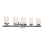Forte Lighting 5 Bathroom Vanity Chrome - 1174380. Fixed Price $149.00.