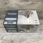 Better Homes & Gardens Metal/glass Safford Wall Sconce Satin Nickel Finish New. Fixed Price $18.95.