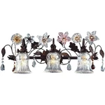 Atlas Lighting & Home WL11576-BZ Cristallo Fiore Vanity Wall. Fixed Price $398.00.