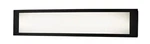 Hampton Bay Woodbury 24.5 In. Matte Black Led Vanity Light Bar. Fixed Price $52.20.