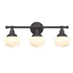 Westinghouse 6342100 Metal / Glass Scholar 3-LIGHT 24"W Bathroom Vanity. Fixed Price $71.43.