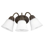 3 Light Wall Mount Traditional Style - 16.5 Inches Wide By 7.5. Fixed Price $61.00.