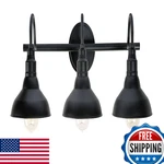 Kenroy Home 93515BL Dale Light Vanity Black Finish Rustic Style. Fixed Price $259.11.