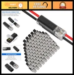 100PCS Double-wire Plug-in Connectors, 2 Pin Led Strip Light Low Vol. Fixed Price $29.69.