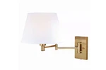 Vaxcel Lighting W0261 Chapeau 13" Tall Swing-arm Wall Sconce Brass. Fixed Price $152.95.