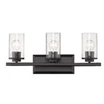 Golden Lighting 4309-BA3 Black Mercer 3-LIGHT 22"W Bathroom Vanity. Fixed Price $157.14.