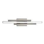 Afx Lighting Indra 24" Led Vanity, Satin Nickel/white - IDRV2405LAJUDSN. Fixed Price $142.40.