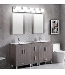 Ralbay Led Modern Bathroom Vanity Lights 5 Acrylic Stainless Steel Wall. Fixed Price $107.77.