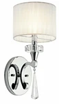 Parker Point - Contemporary 1 Light Wall Sconce With Crystal Inspirations. Fixed Price $279.99.