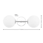 Safavieh Hymn Lt 17.5" Wall Sconce, Reduced Price 2172782860 SCN4137B. Fixed Price $57.00.