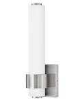 Brushed Nickel Led Wall Sconce From The Aiden Collection. Fixed Price $279.00.
