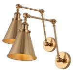 Jonathan Y 7" Brass Led Swing Arm Wall Sconce. Fixed Price $154.99.