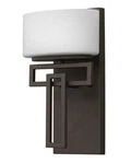 Nos Hinkley Lanza Light Bath Vanity Wall Sconce #5100KZ-LED Bronze. Fixed Price $74.00.