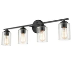 Millennium Lighting 3684-MB Bathroom Light, Matte Black. Fixed Price $99.99.