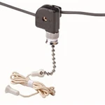 Leviton 052-10097-008 Nickel Pull Chain Switch 0.5 X 1.5 In. Pack. Fixed Price $41.01.