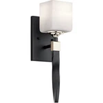 Marette - Light Wall Bracket With Soft Contemporary Inspirations 16.25. Fixed Price $129.99.