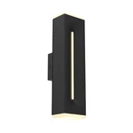 Dals Lighting LWJ16-CC 17" Tall Led Outdoor Wall Sconce Black. Fixed Price $330.92.