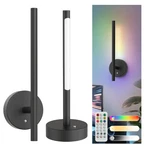 Lohas Led Battery Operated Wall Sconces Table Lamp Set Of 2 10000MAH. Fixed Price $134.47.