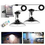Wall Mounted Solar Pendant Light With Remote Timer IP55 Waterproof. Fixed Price $22.56.