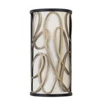 Scribble 2-LIGHT Wall Sconce In Matte Black With Artifact. Fixed Price $599.00.