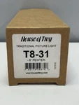 House Of Troy T8-31 Classic Traditional Picture Light Pewter Open Box. Fixed Price $35.00.