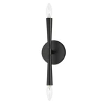 Maxim 24620 Rome Light 14" Tall Wall Sconce - Black. Fixed Price $108.80.