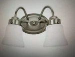 Sea Gull Lighting Westmont Brushed Nickel Vanity Bath 44019-962. Fixed Price $42.00.