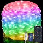 Electight Fairy Lights 66FT/20M, App & Remote Control 200 Leds Rgb Smart Ic.... Fixed Price $26.16.