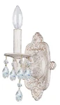 Crystorama 5021-AW-CL-MWP Sutton 1-LIGHT Hand Cut Crystal Sconce. Fixed Price $198.00.